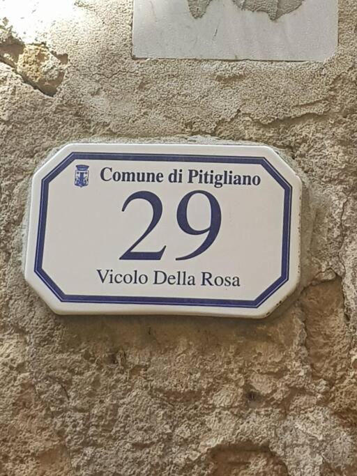 Villa Casa Della Rosa Pitigliano Esterno foto