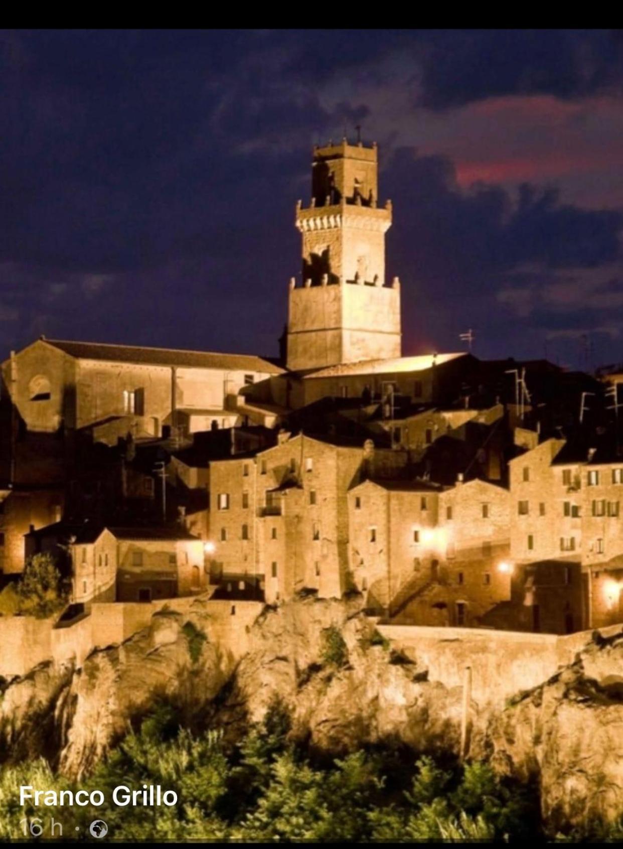 Villa Casa Della Rosa Pitigliano Esterno foto